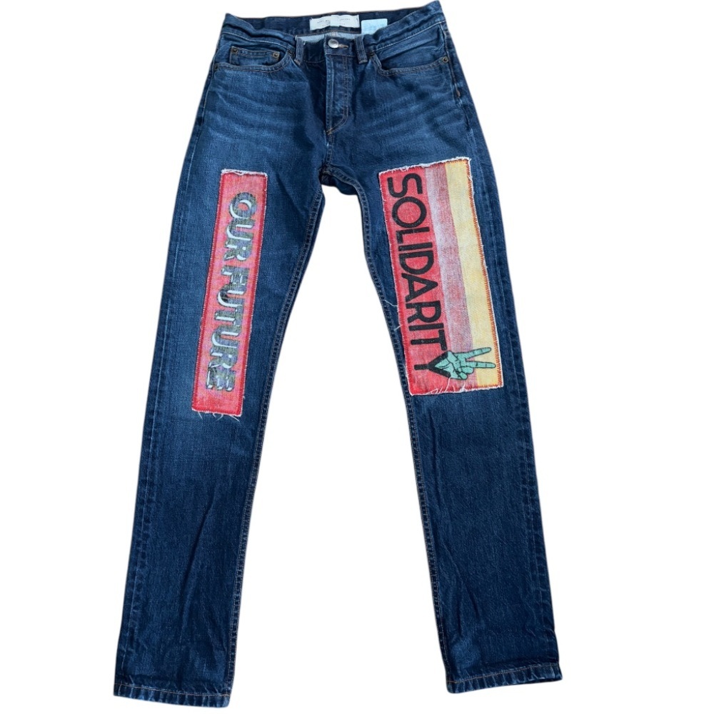 Marc by Marc Jacob Slim Boyfriendend Statement Jean Women’s SZ 26